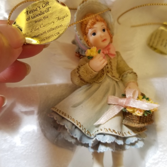 "Turn of the century Angel ornaments" - Picture 2 of 5